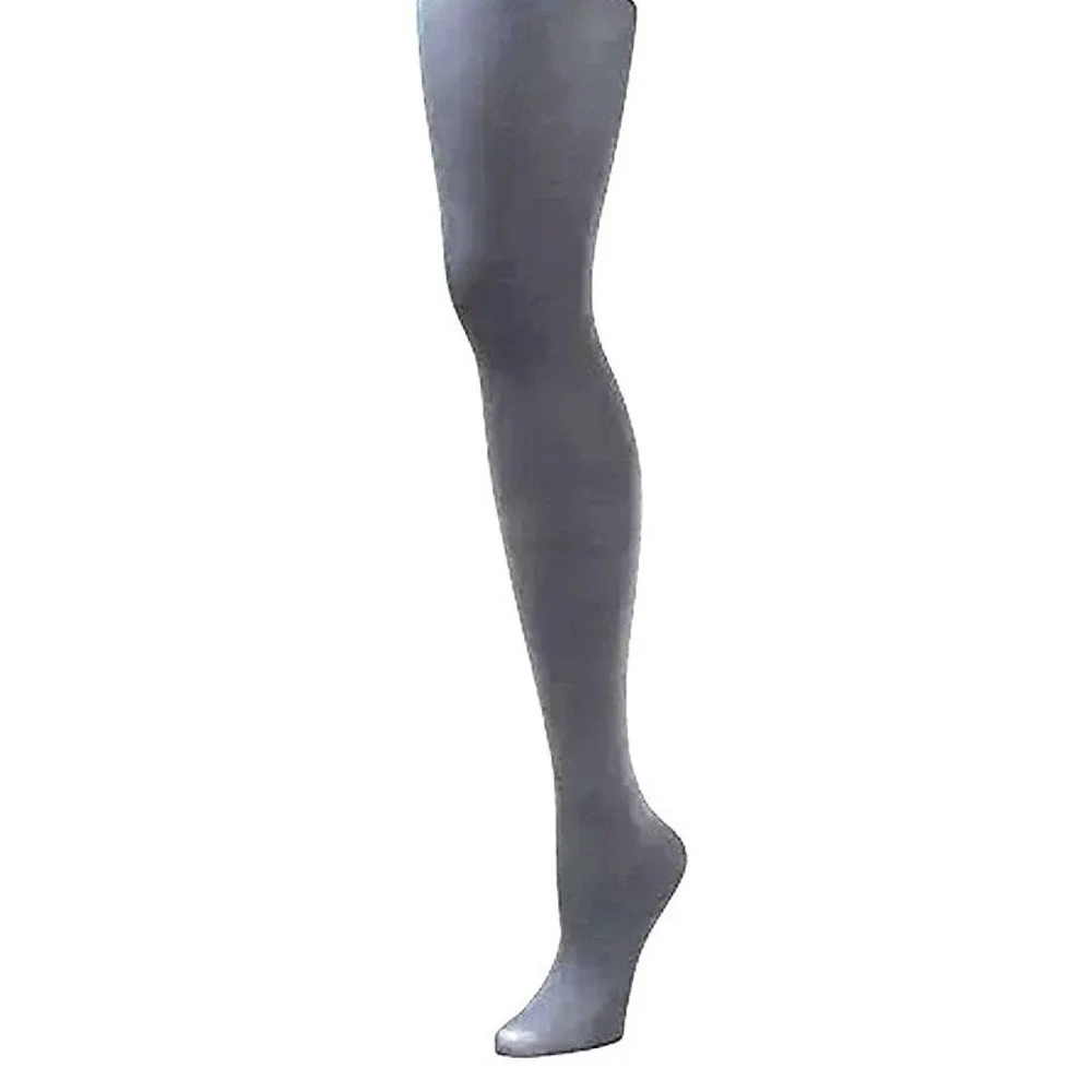 Gray Sheer to Waist Tights MEDIUM B.ella 70 Denier Microfiber Fall Satin New M